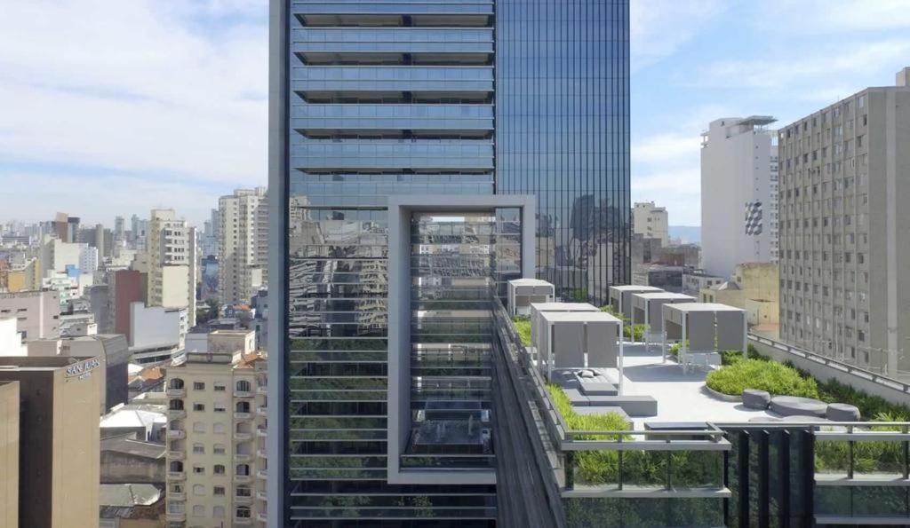 サンパウロPlaza De La Republica Con Garageアパートメント エクステリア 写真